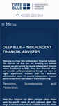 Mobile Screenshot of deepbluefinancial.com
